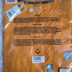 Carhartt Orange Relaxed Fit T-Shirt